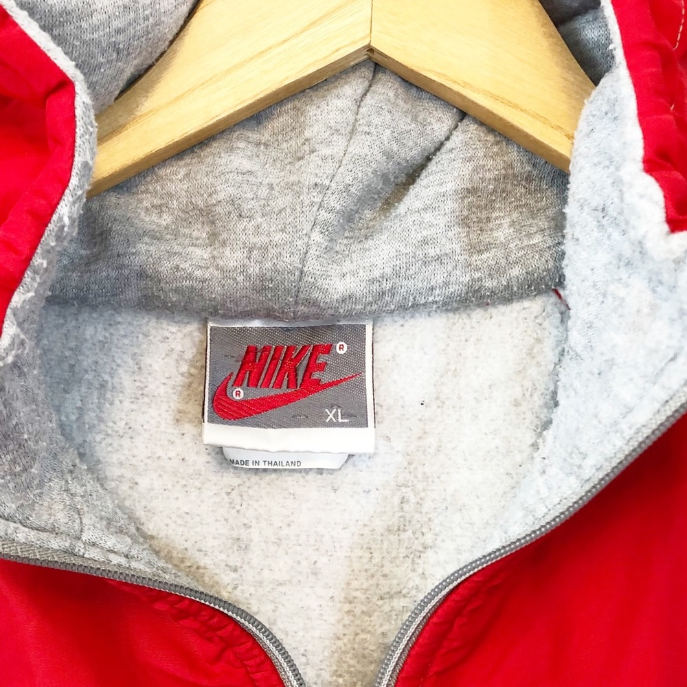 Vintage Nike Jacket Coat Zip Up 90’s Rare XL Red - Picture 3 of 6